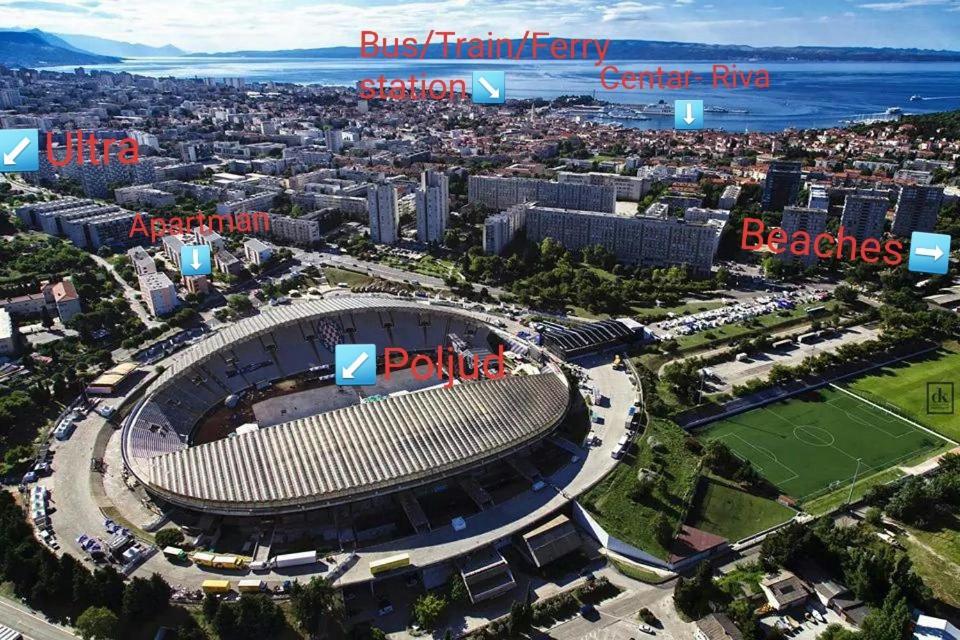 Blue Mile Apartman Split Dış mekan fotoğraf